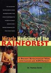 Cover of: Miracle medicines of the rainforest by David, Thomas.