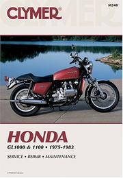 Cover of: Honda, GL-1000 fours, 1975-1979: service, repair, performance