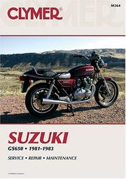 Cover of: Suzuki Gs650 1981-1983 by David Sales