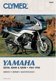 Cover of: Clymer Yamaha FJ600, XJ550 & XJ600, 1981-1992.