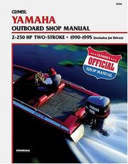 Cover of: Clymer Yamaha outboard shop manual by 