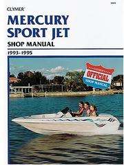 Cover of: Clymer Mercury Sport Jet: shop manual, 1993-1995.