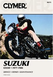 Cover of: Suzuki Gs550 1977 1986 Service Repair Maintenance
