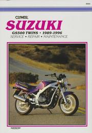 Cover of: Clymer Suzuki: GS500 twins : 1989-1996.