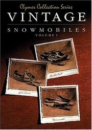 Cover of: Vintage Snowmobiles by 