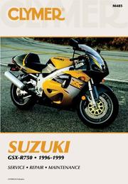 Cover of: Suzuki Gsx-R750: 1996-1999 (Clymer Motorcycle Repair)