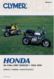 Cover of: Clymer Honda 50-110Cc Ohc Singles, 1965-1999