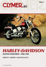 Cover of: Clymer Harley-Davidson: FLS/FXS Evolution 1984-1999