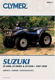 Cover of: Suzuki Lt-4Wd, Lt-4Wdx & Lt-F250, 1987-1998