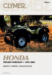 Cover of: Honda TRX400 Foreman 1995-2003