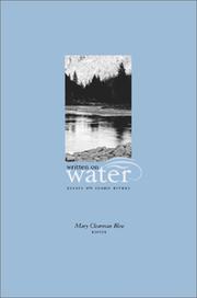 Cover of: Written on water: essays on Idaho rivers