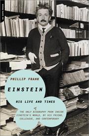 Cover of: Einstein by Philipp Frank, Shuichi Kusaka