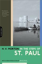 Cover of: In the Steps of St. Paul by H. V. Morton, Bruce Feiler