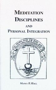 Cover of: Meditation disciplines and personal integration