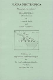 Cover of: Bromeliodeae (Flora Neotropica) (Flora Neotropica)