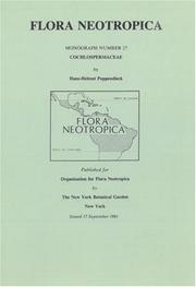 Cover of: Cochlospermaceae