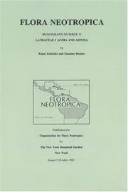 Cover of: Lauraceae I (Aniba and Aiouea)