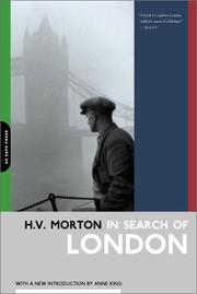 Cover of: In Search of London by H. V. Morton