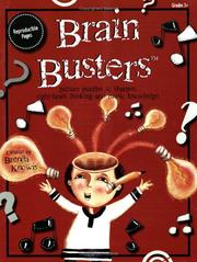 Cover of: Brain Busters: Picture Puzzles to Sharpen Right-Brain Thinking and Music Knowledge (Grades 3+)