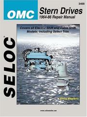 Cover of: Seloc's OMC stern drive, 1964-1986 by Joan Coles, Joan Coles