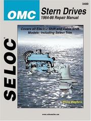Cover of: Seloc's OMC stern drive, 1964-1986: tune-up and repair manual