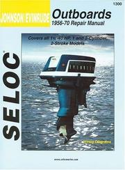 Cover of: Seloc Johnson/Evinrude outboards 1956-70 repair manual: 1 1/2-40 horsepower, 1 and 2 cylinder