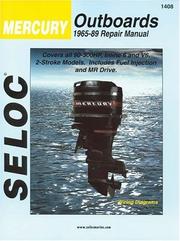 Cover of: Seloc's Mercury outboard: 1965-1991 : tune-up and repair manual