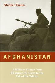 Cover of: Afghanistan by Stephen Tanner