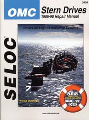 Cover of: OMC Cobra Stern Drive, 1986-98 by Seloc