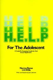 Cover of: H.E.L.P.: a guide to assessing academic and social adjustment