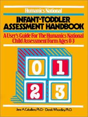 Cover of: Infant-Toddler Assessment Handbook by Jane A. Caballero