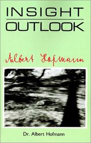 Cover of: Insight Outlook by Albert Hofmann