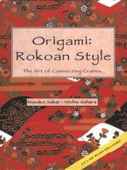 Cover of: Origami : Rokoan  Style: The Art of Connecting Cranes