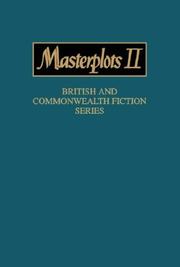 Cover of: Masterplots II by Frank N. Magill