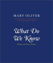 Cover of What Do We Know