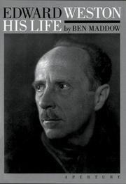 Cover of: Edward Weston | Ben Maddow