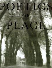 Cover of: Poetics of Place: Photographs by Lynn Geesaman