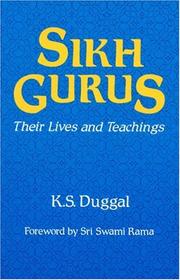 Cover of: Sikh gurus: their lives and teachings