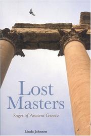 Cover of: Lost Masters: Sages of Ancient Greece