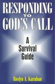 Cover of: Responding to God's Call: A Survival Guide