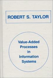 Cover of: Value-added processes in information systems