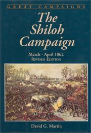 Cover of: The Shiloh Campaign by David G. Martin