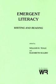 Cover of: Emergent Literacy: Writing and Reading (Writing Research Series, Vol 6)