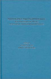 Cover of: Intelligence and exceptionality: new directions for theory, assessment, and instructional practices