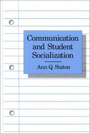 Communication and student socialization