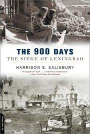 Cover of: The 900 Days: The Siege of Leningrad