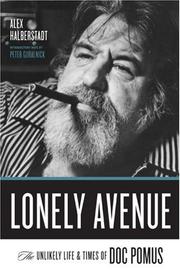 Cover of: Lonely Avenue by Alex Halberstadt