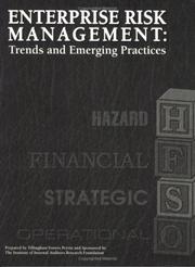 Cover of: Enterprise Risk Management: Trends and Emerging Practices