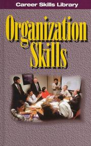 Cover of: Organization skills by Richard Worth