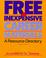 Cover of: Free & inexpensive career materials